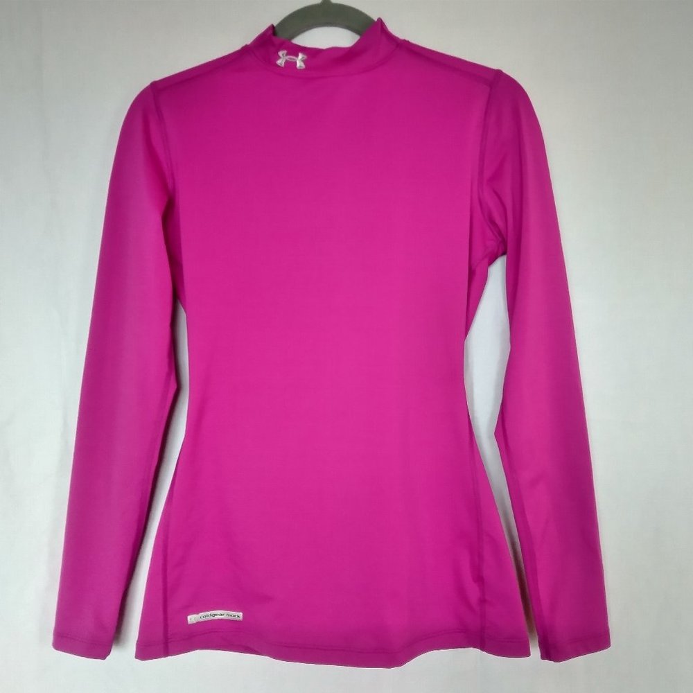 UNDER ARMOUR COLDGEAR FITTED MOCK SZ MED